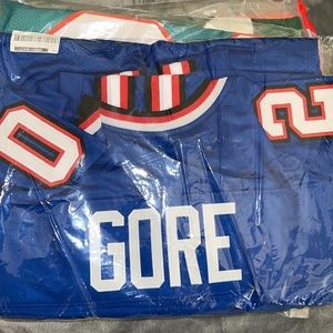 Signed Authenticated Frank Gore custom Buffalo Bills jersey
